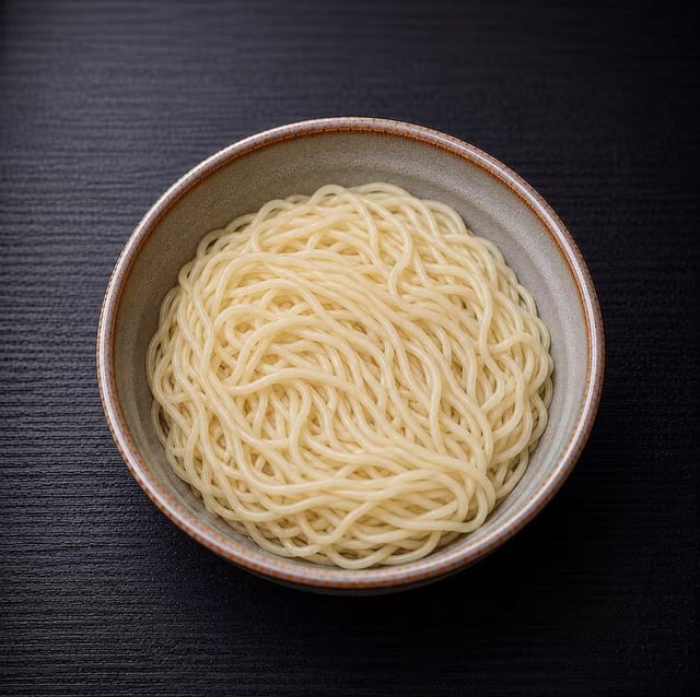 White Noodles.